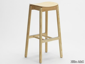 NICO - Stool with footrest _ Zilio A&C