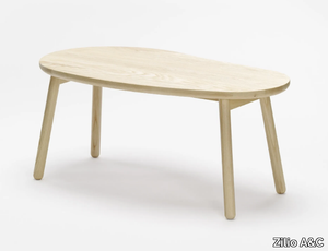 PEBBLE L - Ash coffee table for living room _ Zilio A&C