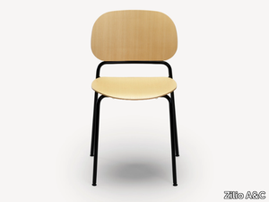 UPON - Stackable wood veneer chair _ Zilio A&C