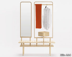 ETTA - Sectional wooden coat rack _ Zilio A&C