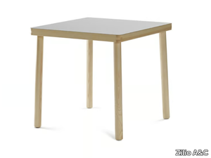 NICO - Square wooden table _ Zilio A&C