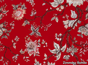 PALERMO - Viscose fabric with floral pattern _ Zimmer + Rohde