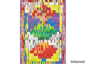 AUREOLE 4 - Rectangular wool rug _ Zollanvari