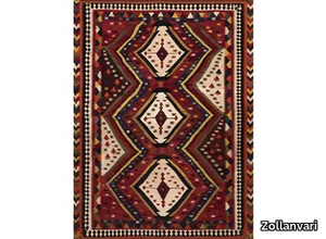 GHASHGHA’I 'DIAMONDS' KELIM - Rectangular wool rug _ Zollanvari