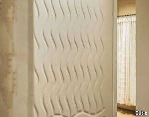 FORMS - WAVE LIN - Linen wall fabric _ Élitis