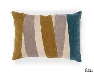 NAÏS - Rectangular velvet cushion _ Élitis