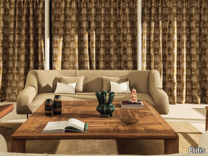 VENICE BEACH - LOS ANGELES - Jacquard fabric with floral pattern _ Élitis