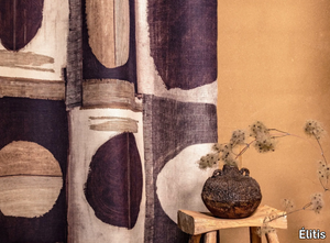 PATINA - Jute fabric with graphic pattern for curtains _ Élitis