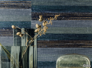 S.O.L.O. - SILVER - Fireproof polyester wall tiles with metal effect _ Élitis