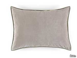 ARISTOTE - Solid-color rectangular velvet cushion _ Élitis