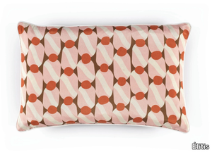 AVALON - Rectangular geometric silk cushion _ Élitis