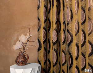 CRAFT CHIC - MISTERO - High resistance fabric with graphic pattern for curtains _ Élitis