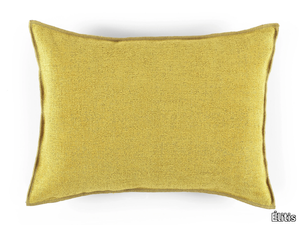 DREAMS - Solid-color rectangular chenille cushion _ Élitis