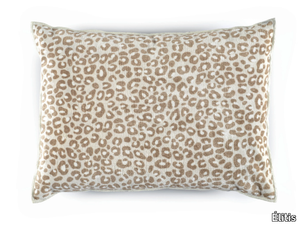 FAUVE - Animalier rectangular velvet cushion _ Élitis