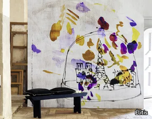 PARIS FOR EVER - Washable panoramic vinyl wallpaper _ Élitis