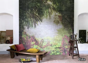 JUNGLE FEVER - Washable panoramic vinyl wallpaper _ Élitis