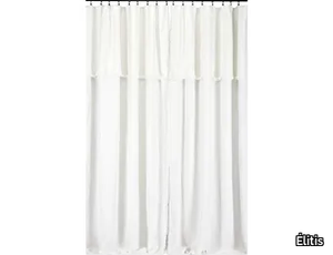 WHISPER - Solid-color linen curtain _ Élitis