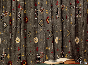 LORETO - Fabric with graphic pattern for curtains _ Élitis