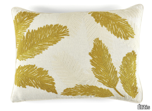 MONA - Motif rectangular linen cushion _ Élitis