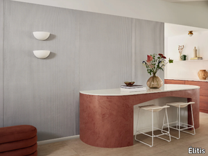 RAYURES JUMELLES - COLONNE - Acoustic indoor synthetic fibre wall tiles _ Élitis
