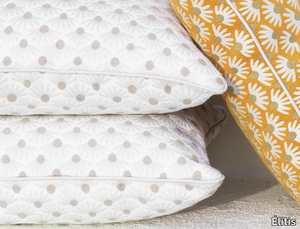 TANDEM - CÉLESTE - Jacquard fabric with graphic pattern _ Élitis