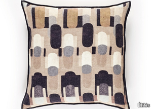 VALLAURIS - Motif linen cushion _ Élitis