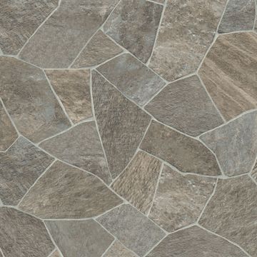CushionStep | B3121Alvina Vinyl Sheet - Brownstone