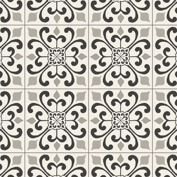 Progressions | G7445Amador Medallion Vinyl Sheet - Heirloom Gray
