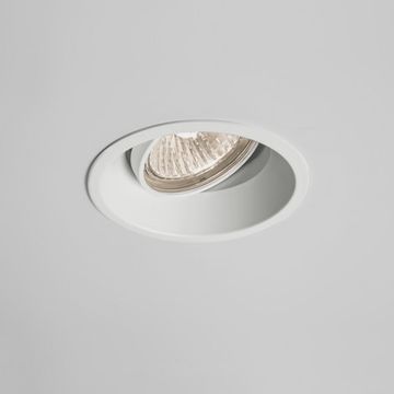 Minima Round Adjustable Matt White