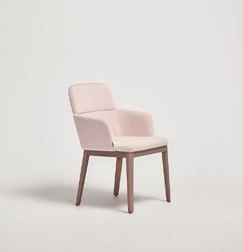 Concord Armchair Wooden Base