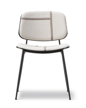 Søborg Metal Base Front upholstered