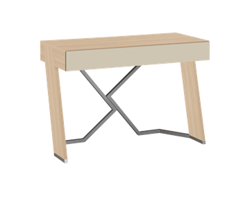 Addict console table with 1 drawer