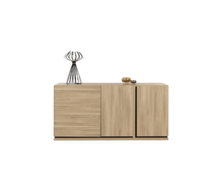 Natura small 3-door sideboard