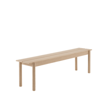 Linear Wood Bench