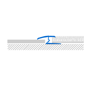 CARPETEC MP Transition / edging trims for carpet floors