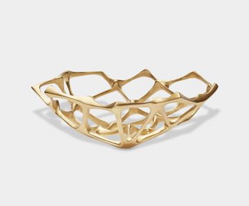 Bone Bowl Small Brass