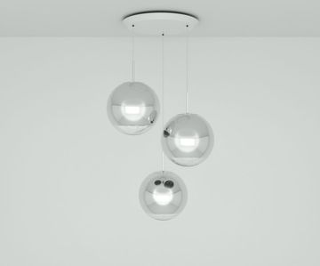 Mirror Ball LED 40cm Round Pendant System
