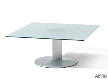 PEANA - Square glass coffee table _ ACTIU