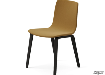 AAVA 02 - Four wood legs chair _ Arper