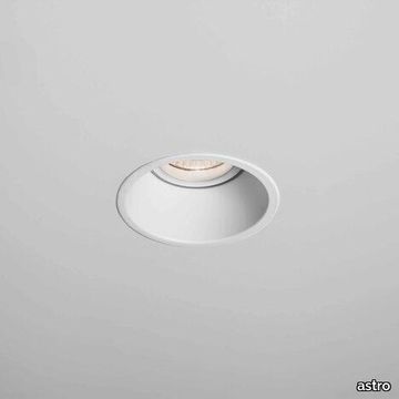 Minima Round Fixed Matt White
