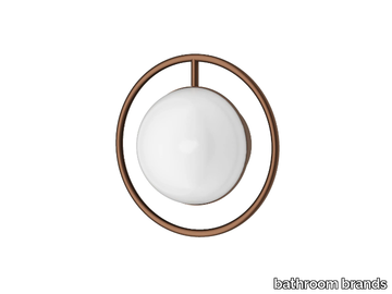 TRANQUIL - Dimmable LED frosted glass wall lamp _ bathroom brands