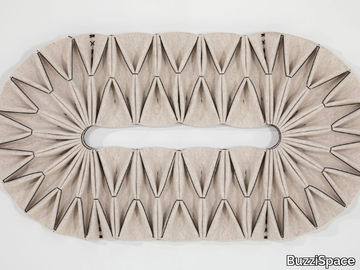 BuzziPleat Long - Felt Acoustic wall panel _ BuzziSpace