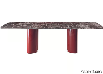 ARNE - Rectangular marble table _ Casamilano