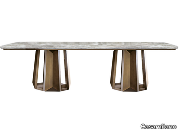 KANDINSKY - Rectangular marble table _ Casamilano