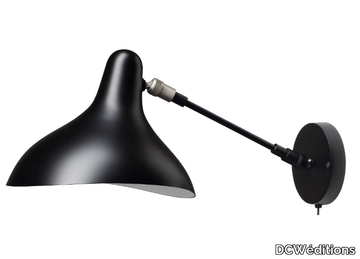 BS5 SW - Steel wall lamp with swing arm _ DCWéditions