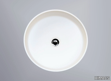 CB330C - Countertop round HIMACS washbasin _ HIMACS