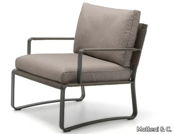 PHOENIX - Garden armchair with armrests _ Molteni & C.