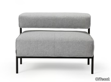 LUCY - Sectional fabric armchair _ Offecct