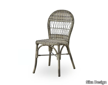 OFELIA EXTERIOR - Stackable ArtFibre® garden chair _ Sika Design
