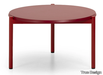 BLADE COFFEE - Low round MDF coffee table _ True Design